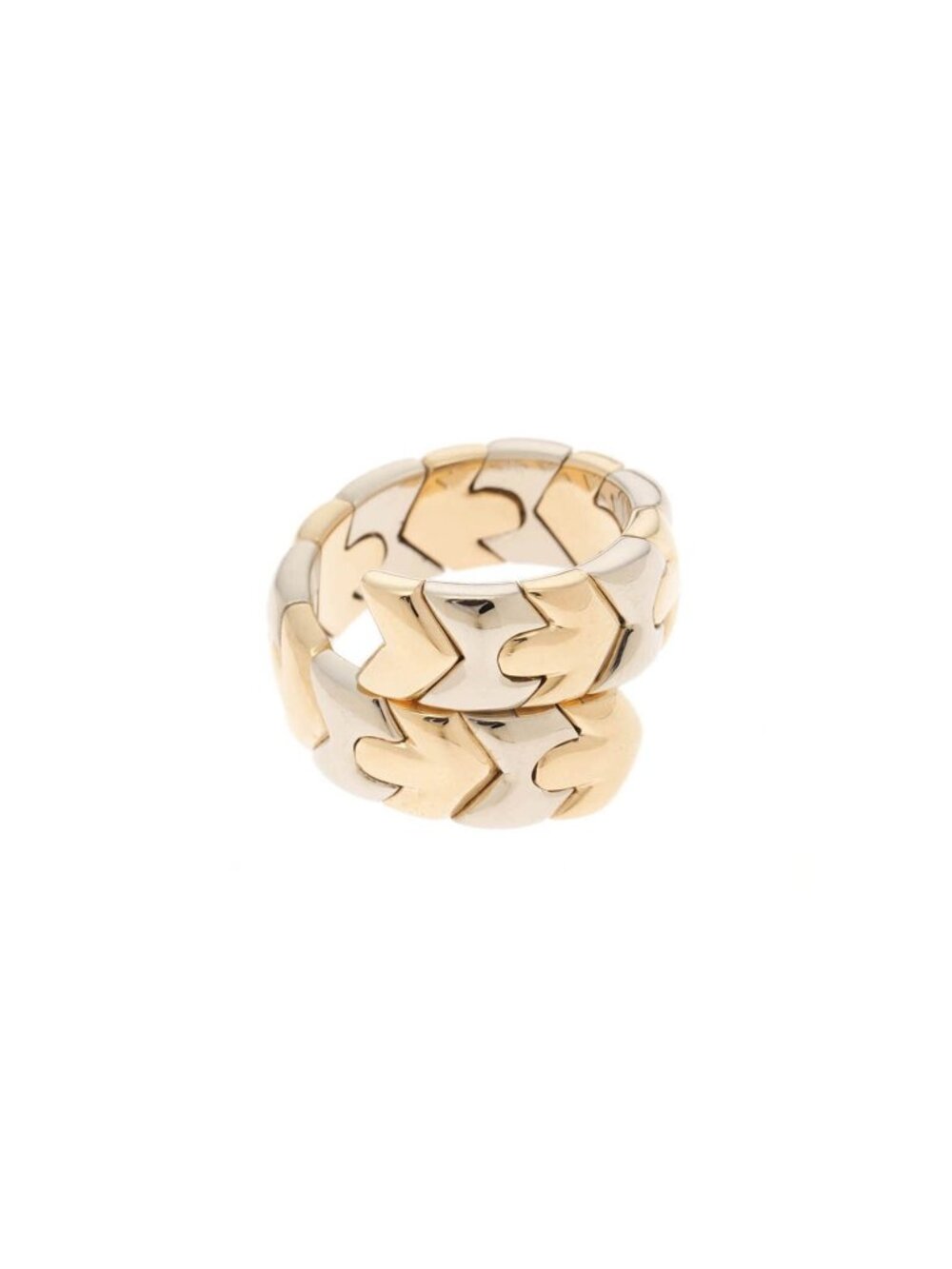 Bvlgari Parentesi YG WG Ring
